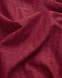Bramble Grid Check Dobby Cotton
