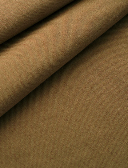 Brass Cotton Linen Twill