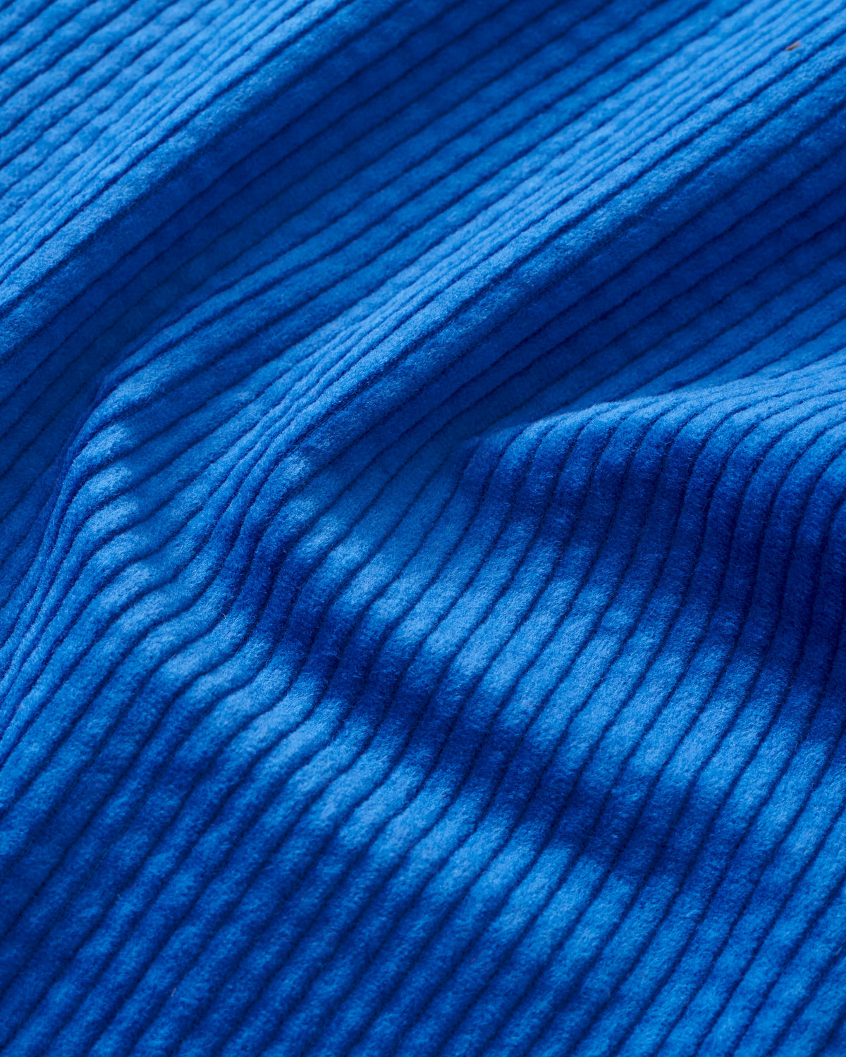 Relaxed 6 Wale Soft Washed Corduroy - Brilliant Blue