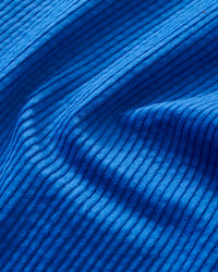Relaxed 6 Wale Soft Washed Corduroy - Brilliant Blue