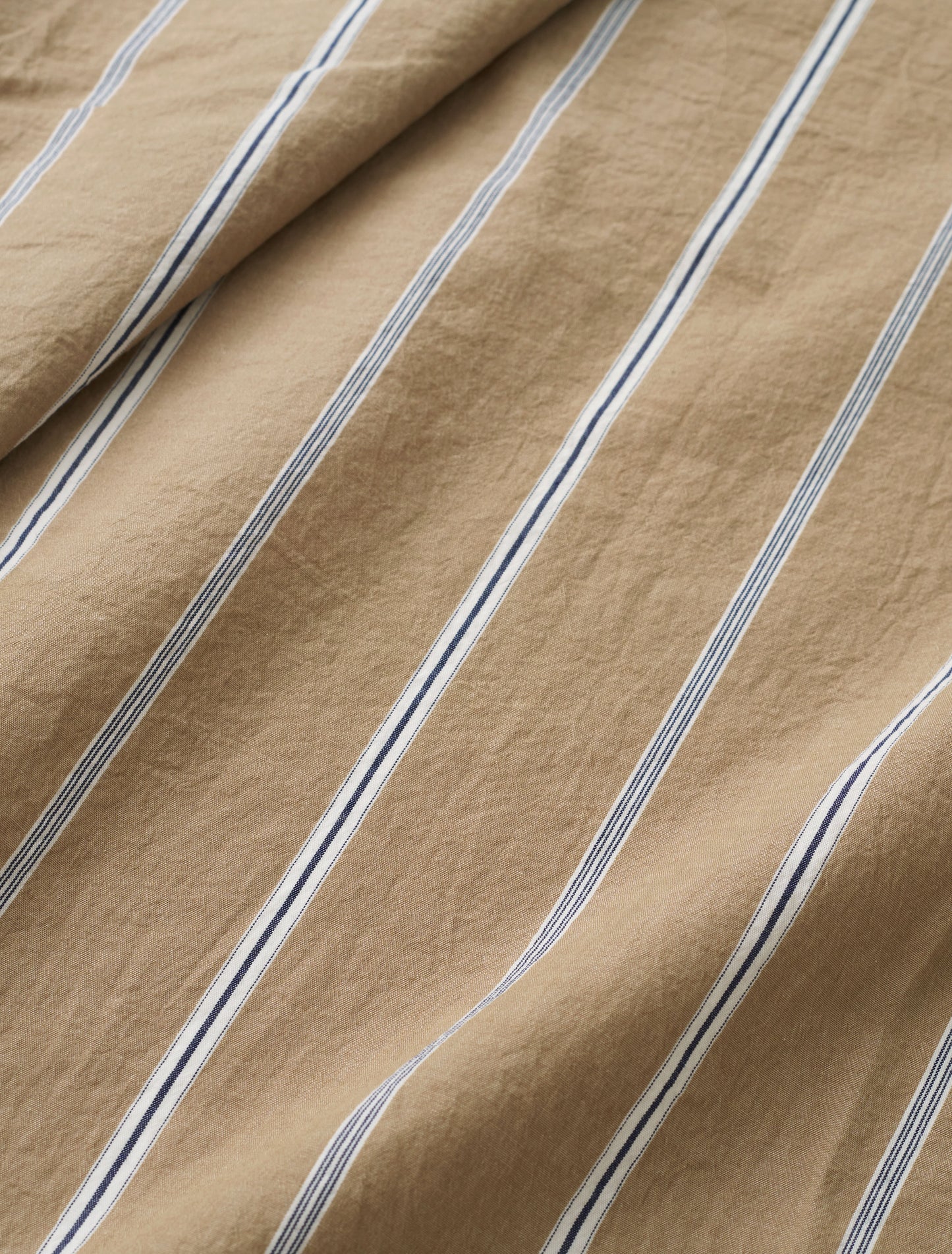 British Tan Premium Striped Cotton