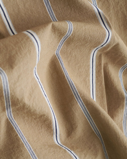 British Tan Premium Striped Cotton