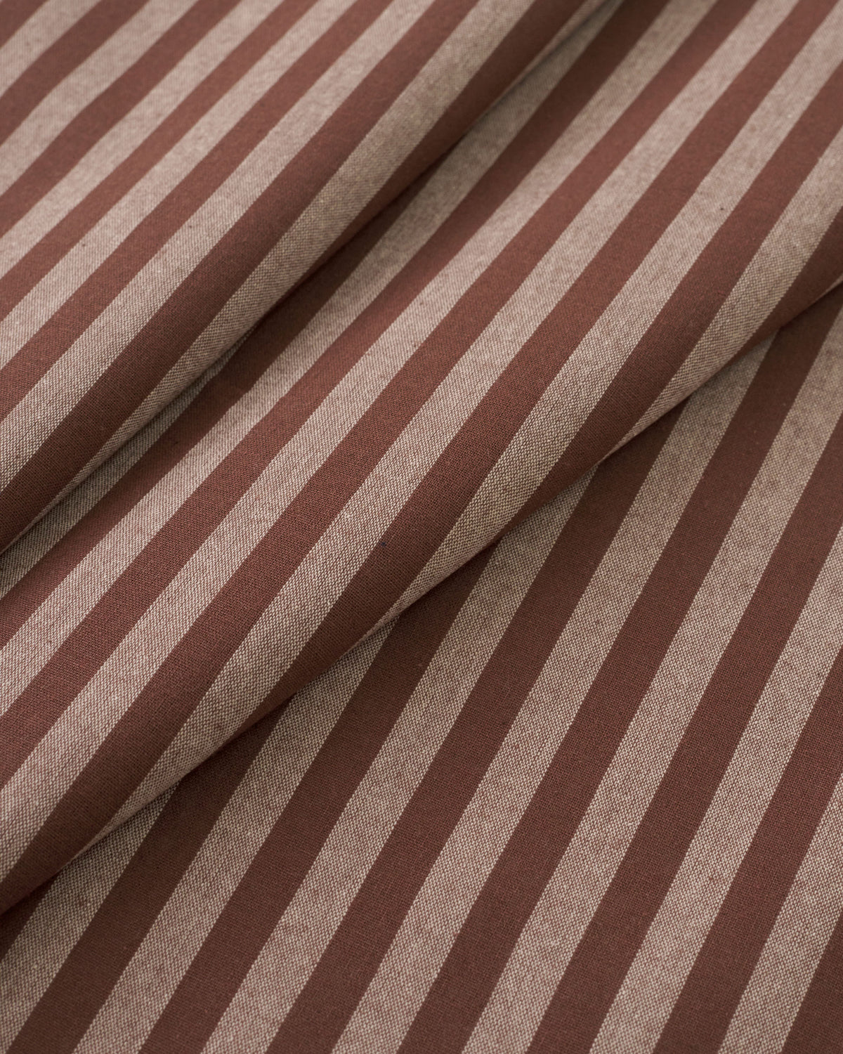 Brown Earth Stripe Cotton