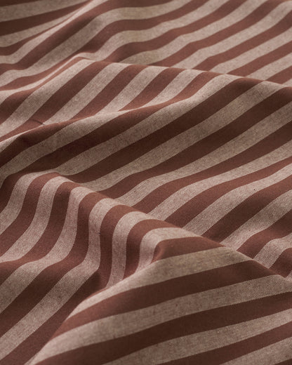 Brown Earth Stripe Cotton