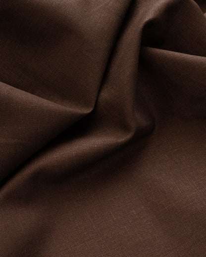 Brown Easy Sew Linen Cotton