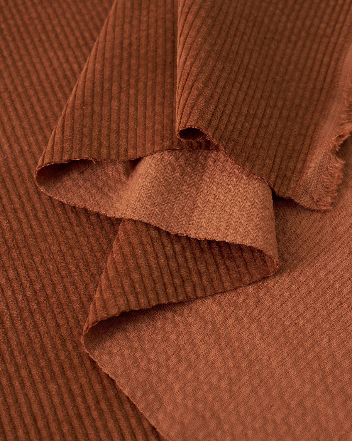 Relaxed 6 Wale Soft Washed Corduroy - Burnt Sienna