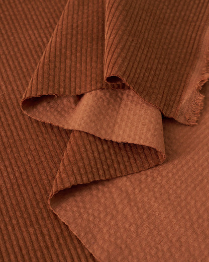 Relaxed 6 Wale Soft Washed Corduroy - Burnt Sienna