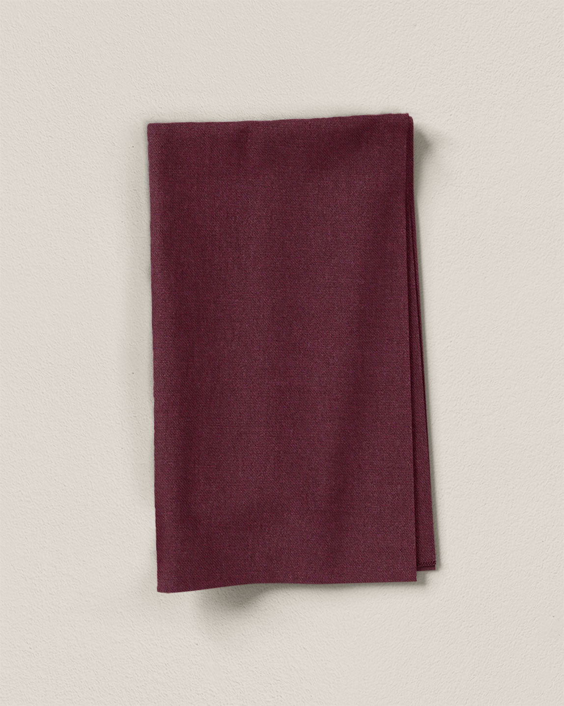 Candied Plum Cotton Linen Twill