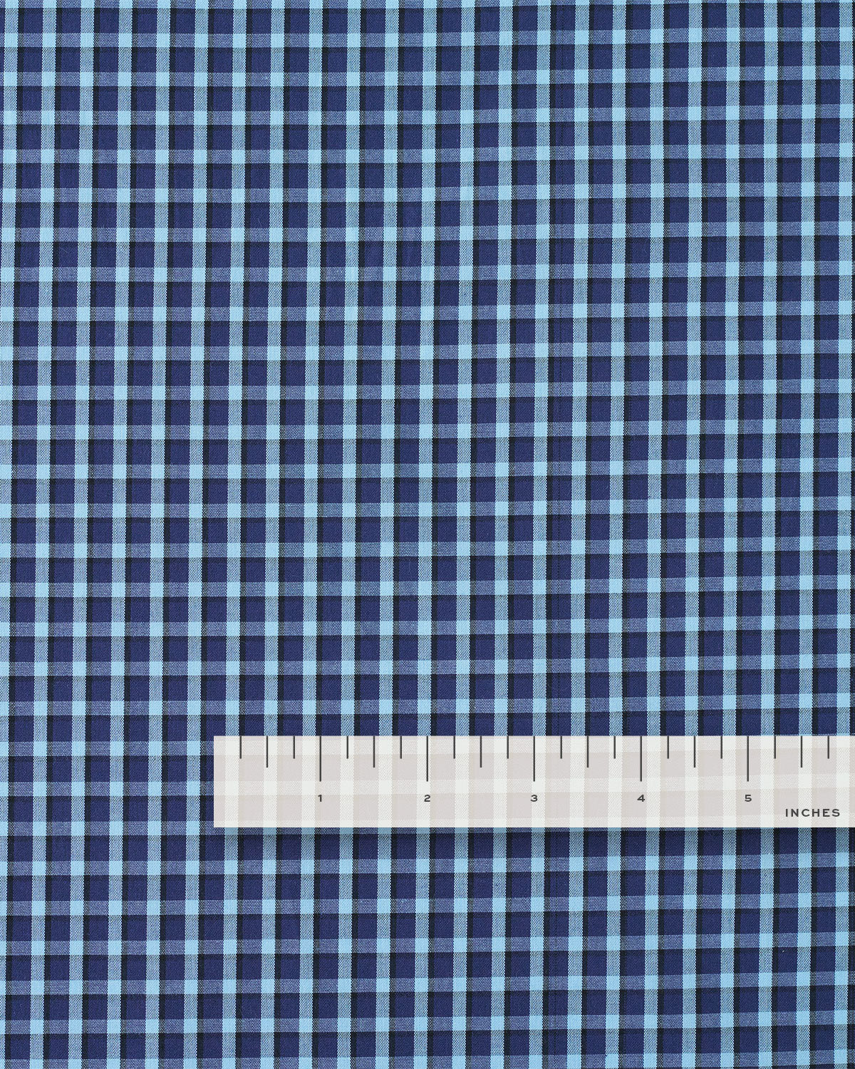 Canoe Blue Preppy Cotton Plaid