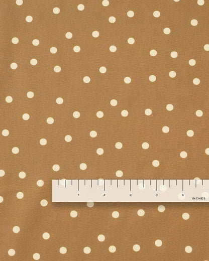 Caramel Sprinkle Smooth Cotton Poplin