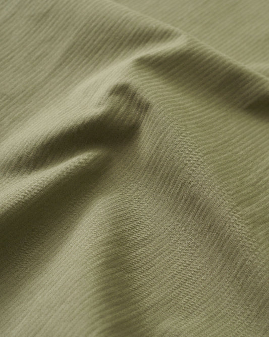 Cargo Hickory Tonal Stripe Cotton Twill