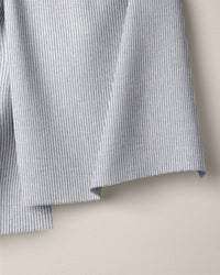 Cast Blue Railroad Stripe Stonewash Cotton Linen