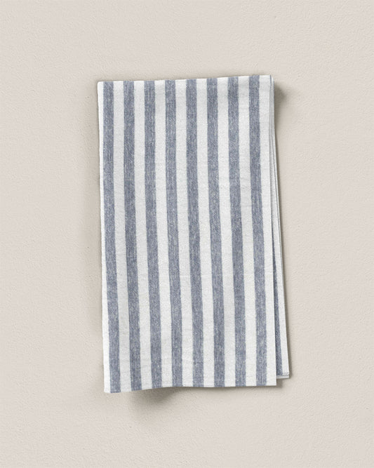 Cast Blue Stripe Stonewash Cotton Linen