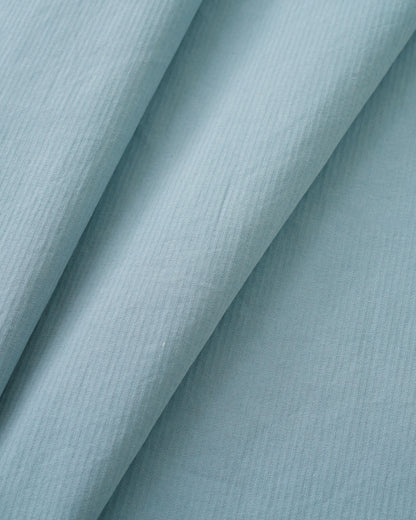 Chambray Hickory Tonal Stripe Cotton Twill