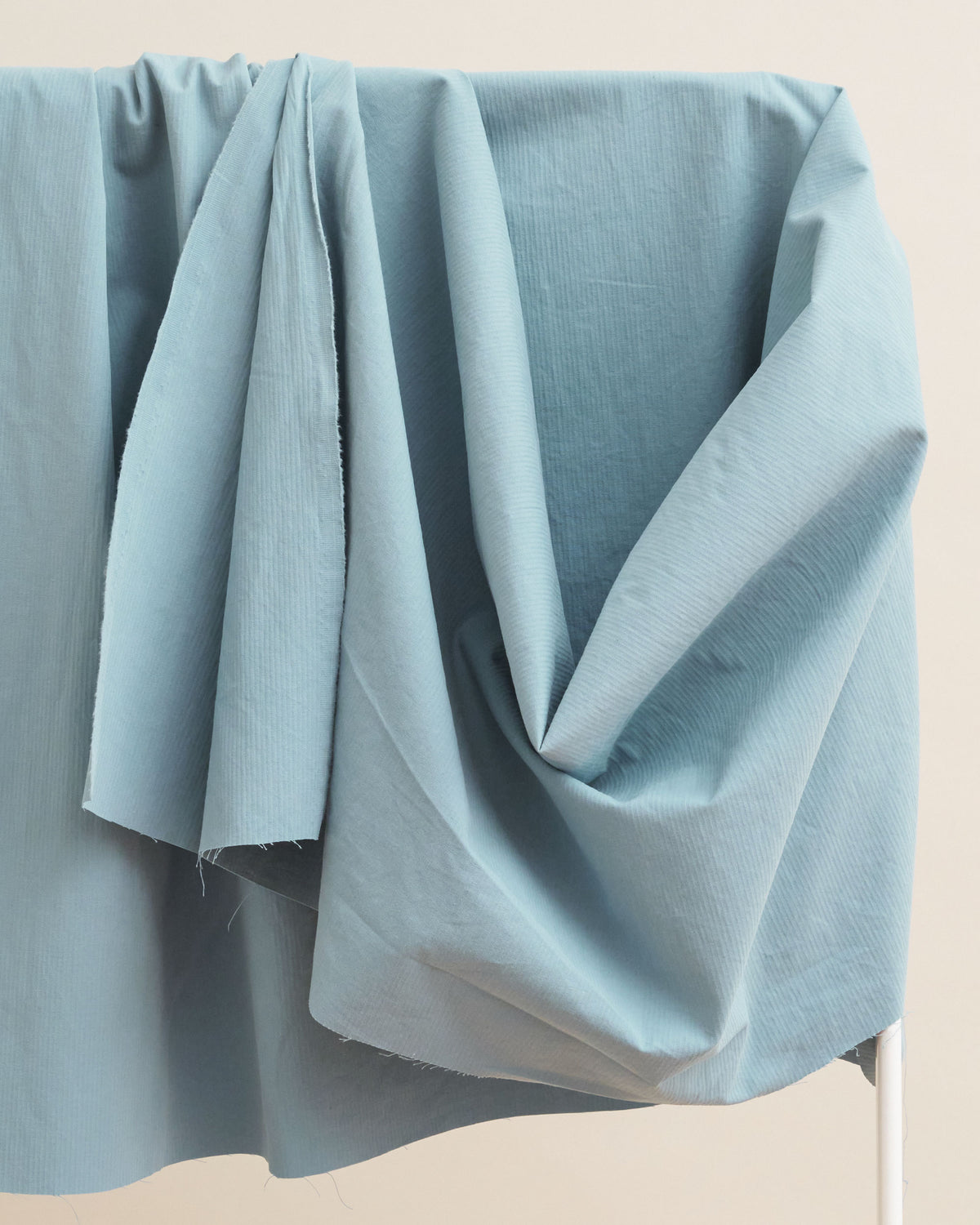 Chambray Hickory Tonal Stripe Cotton Twill
