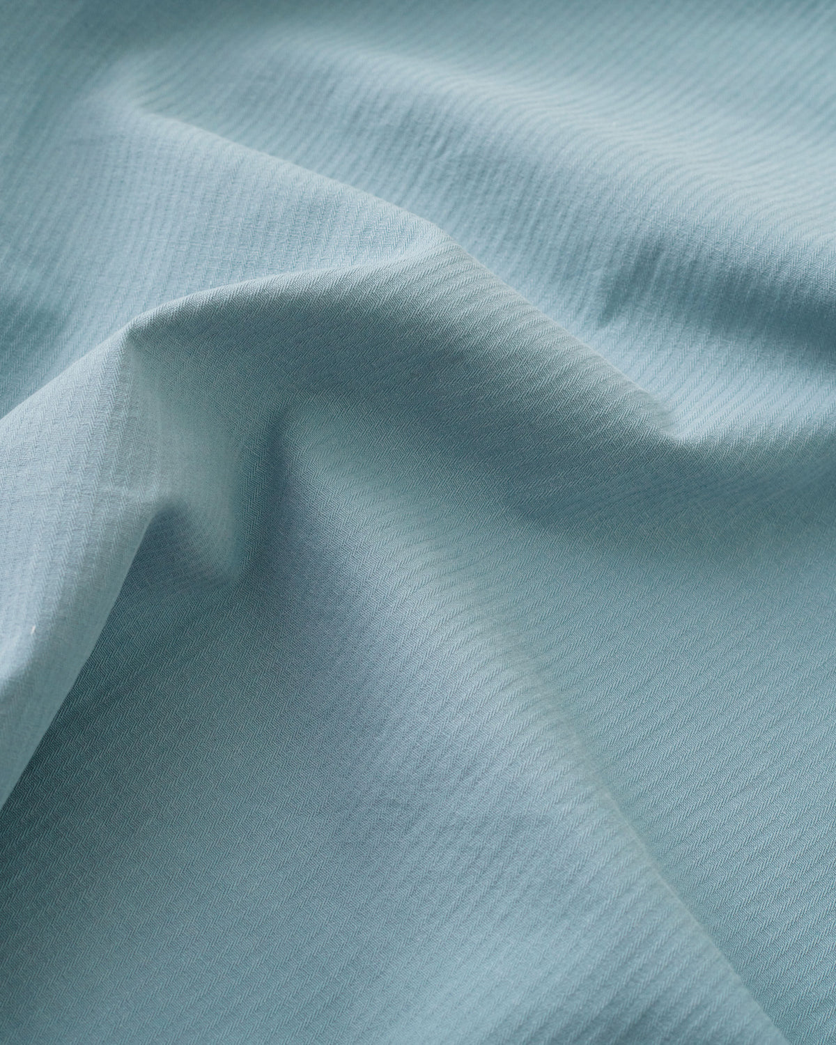 Chambray Hickory Tonal Stripe Cotton Twill