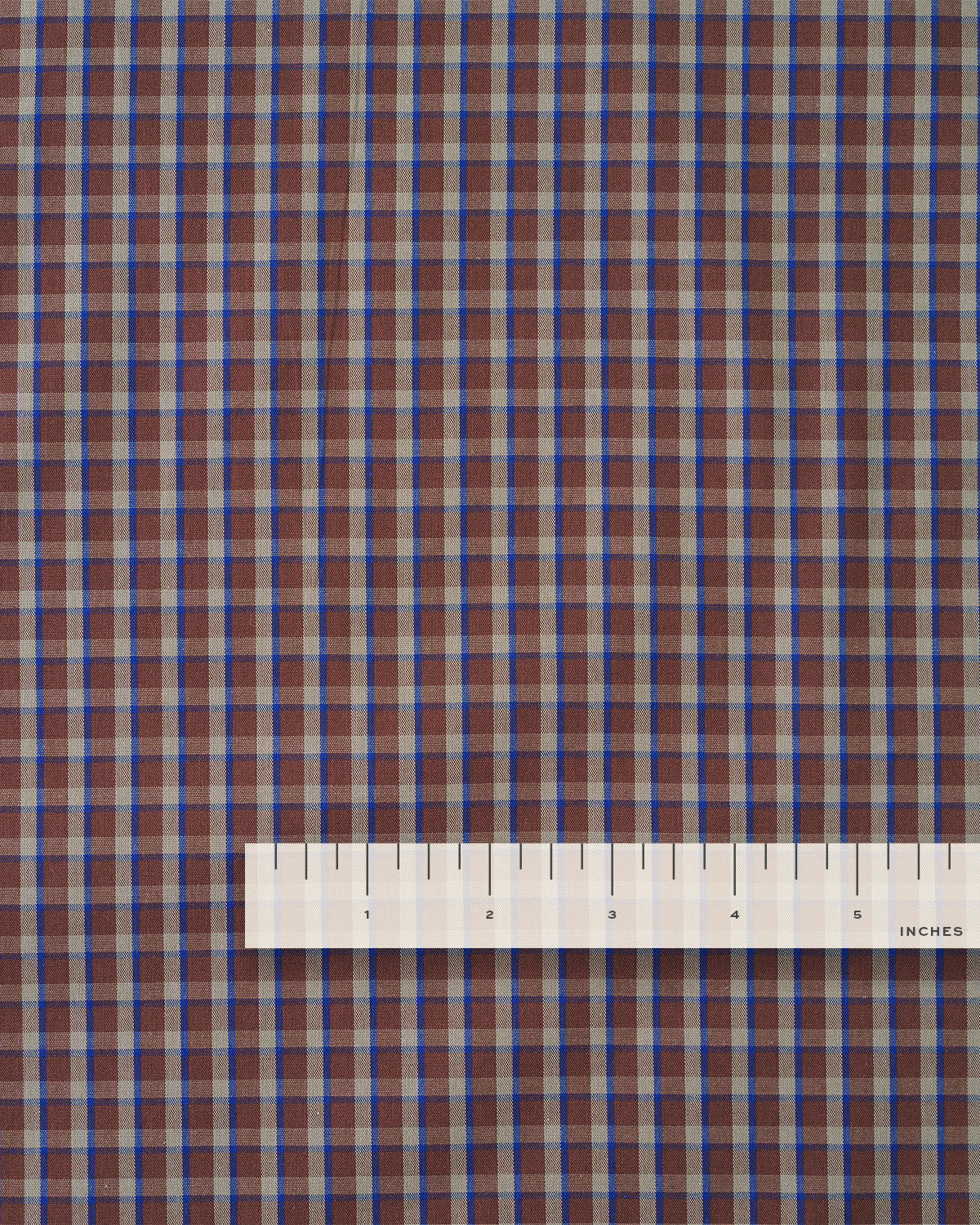 Chestnut Preppy Cotton Plaid