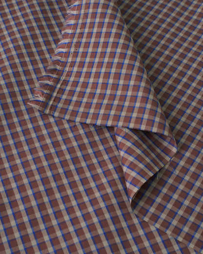 Chestnut Preppy Cotton Plaid