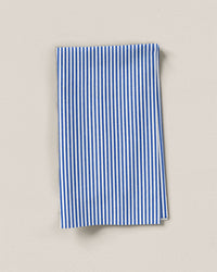 True Blue Classic Thin Stripe Cotton Shirting