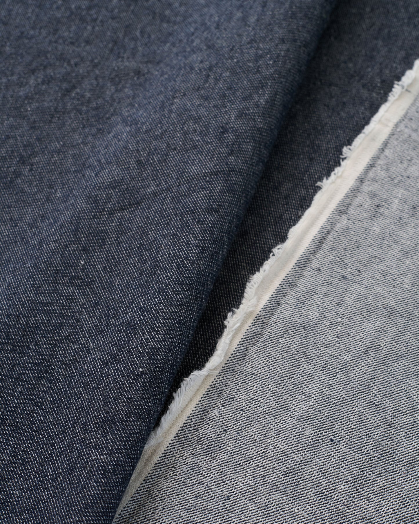 Indigo Linen Cotton Denim