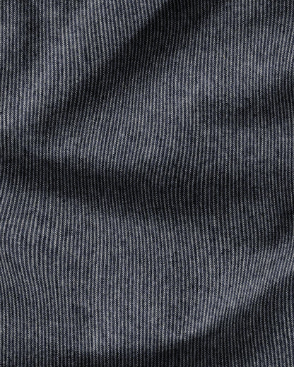 Classic Wash Railroad Stripe Denim