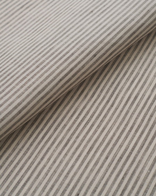 Driftwood Thin Stripe Linen