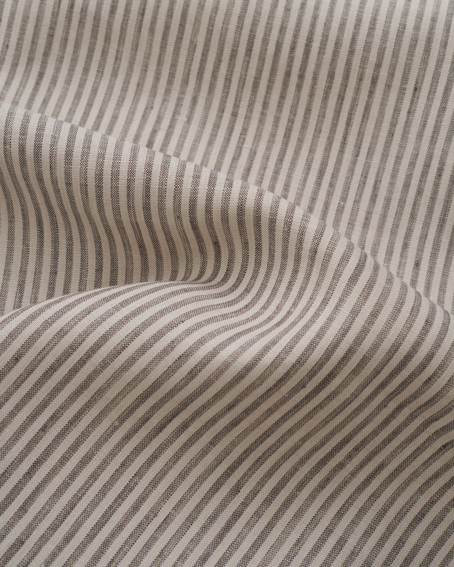 Driftwood Thin Stripe Linen