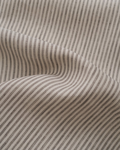 Driftwood Thin Stripe Linen