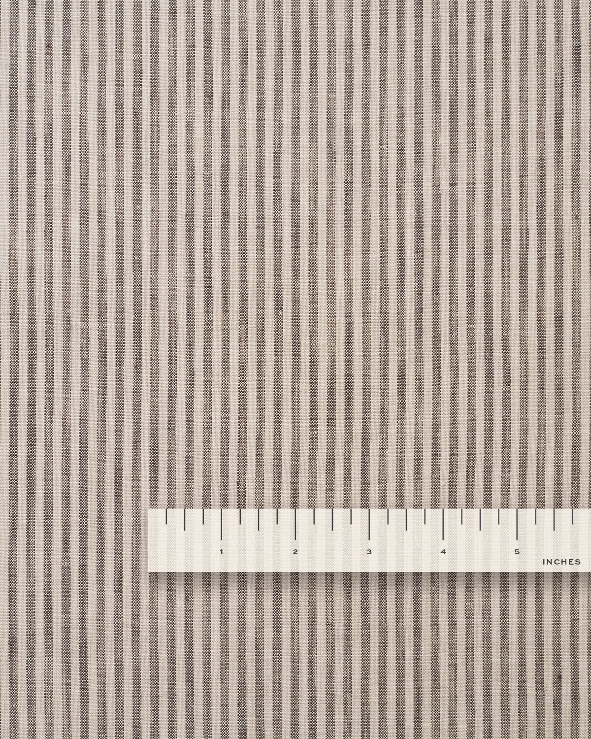 Driftwood Thin Stripe Linen