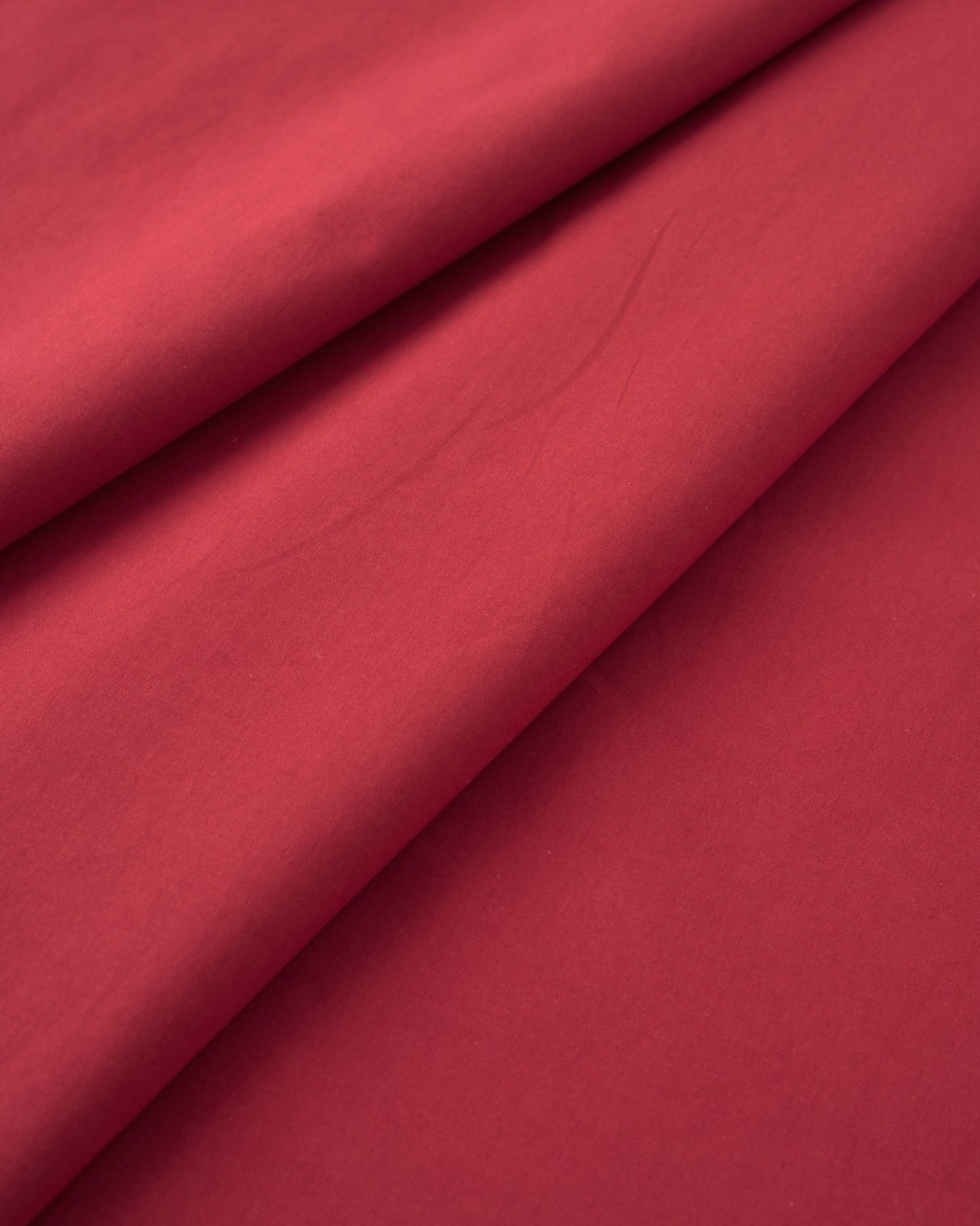 Cosmos Red Washed Cotton Poplin