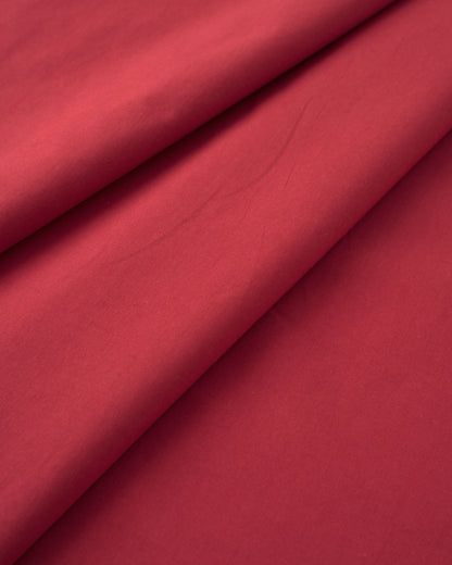 Cosmos Red Washed Cotton Poplin