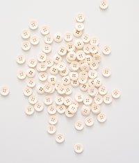 Cream Puff Mini Retro Buttons