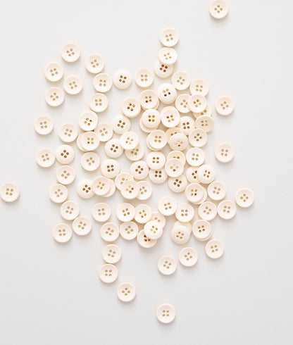 Cream Puff Mini Retro Buttons