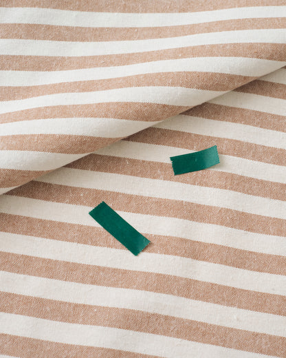 Imperfect Crema Big Market Stripe Cotton