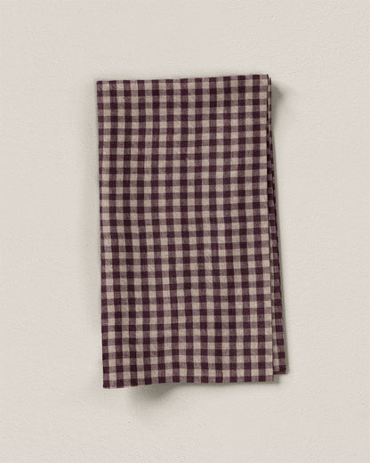 Current Small Gingham Stonewashed Linen