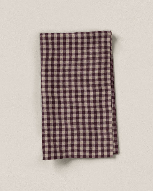 Current Small Gingham Stonewashed Linen