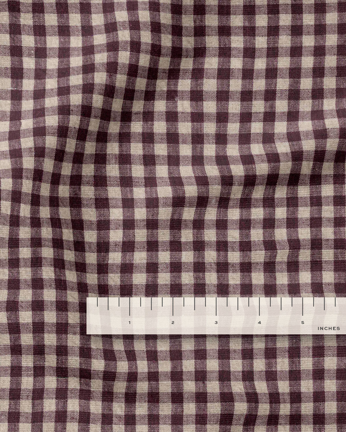 Current Small Gingham Stonewashed Linen