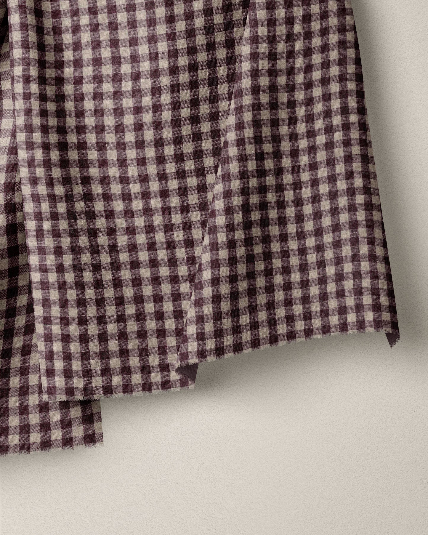 Current Small Gingham Stonewashed Linen