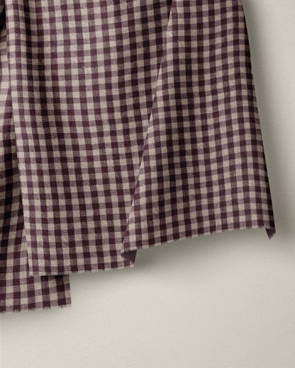 Current Small Gingham Stonewashed Linen