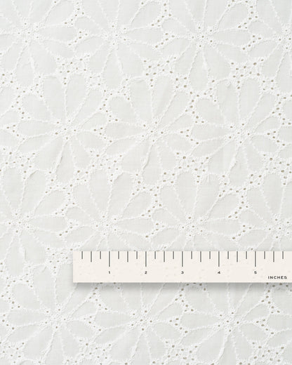 Daisy Patch Cotton Eyelet