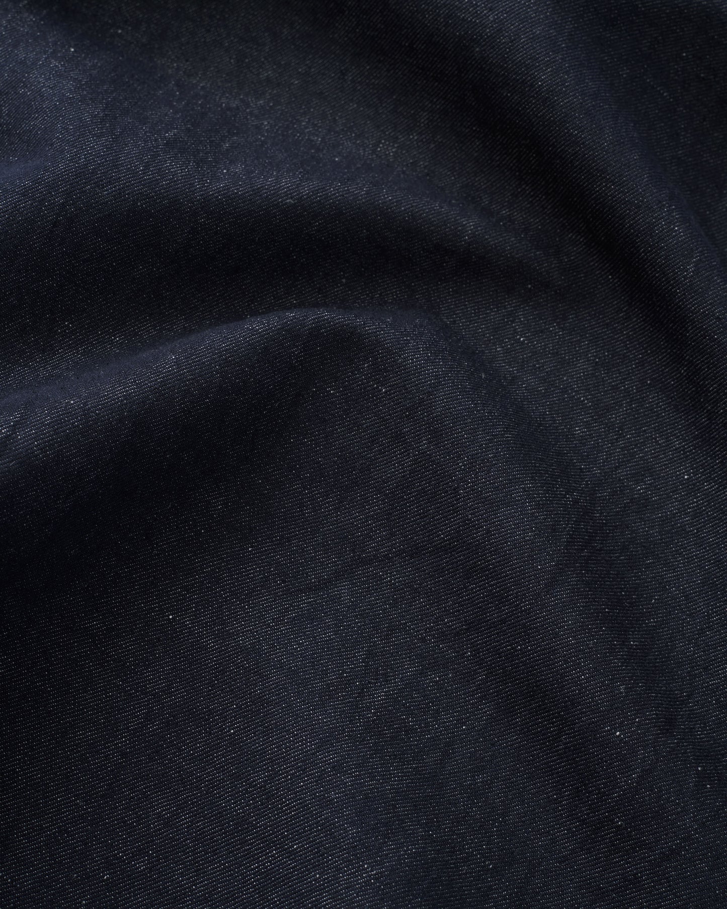 Dark Blue Lightweight Hemp Cotton Denim