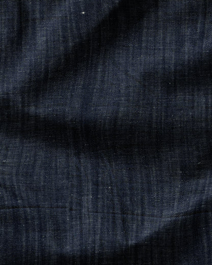 Dark Blue Slub Textured Denim