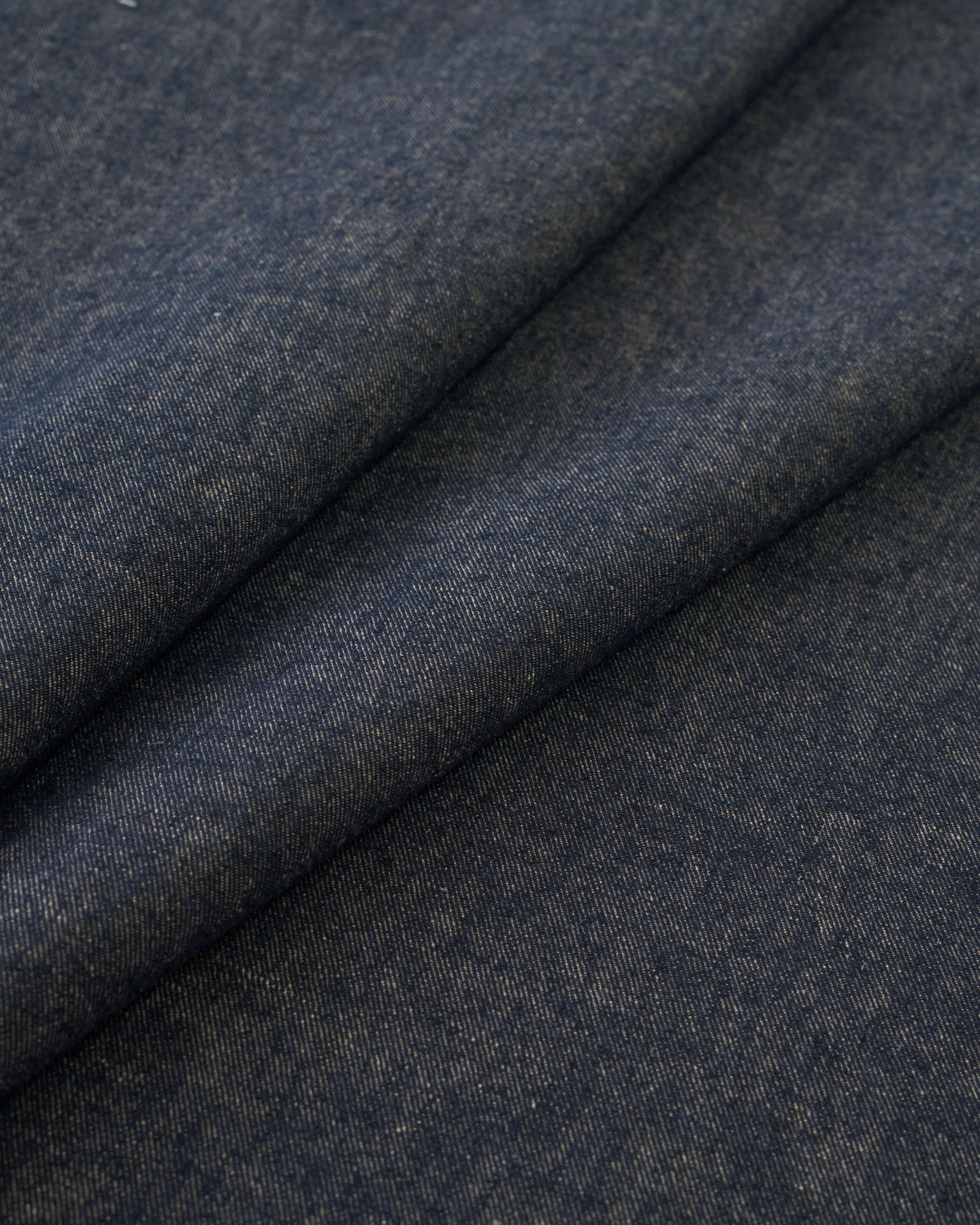 Dark Night Linen Cotton Denim Twill