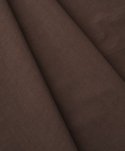 Day Brown Luxury Tumbled Poplin