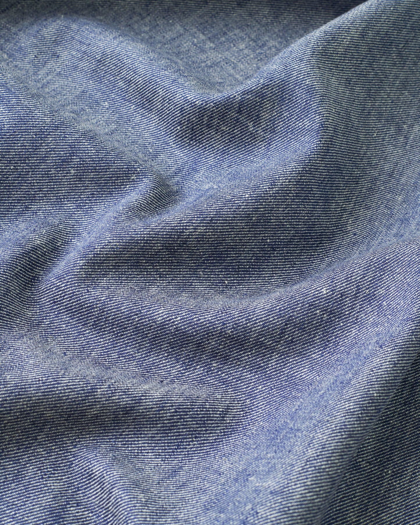 Day Glow Chambray Denim Linen Cotton Blend