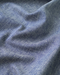 Day Glow Chambray Denim Linen Cotton Blend