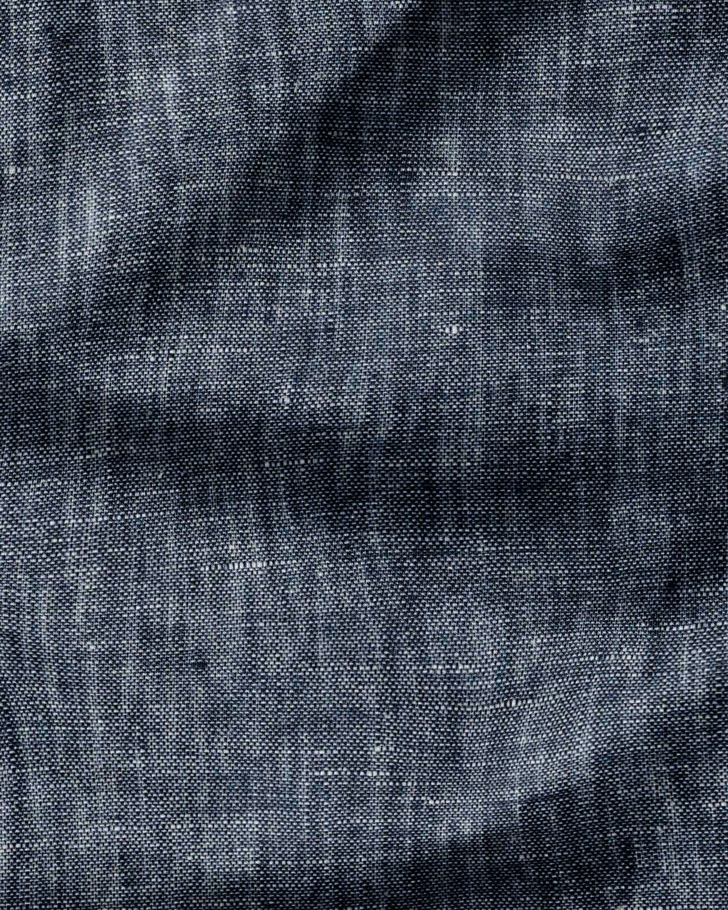 Deep Indigo Chambray Linen