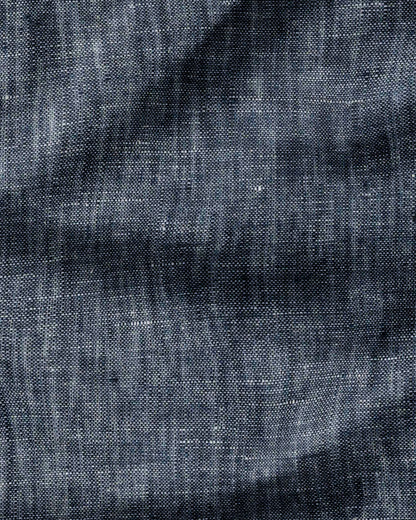 Deep Indigo Chambray Linen