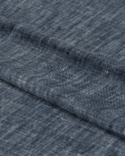 Deep Indigo Chambray Linen