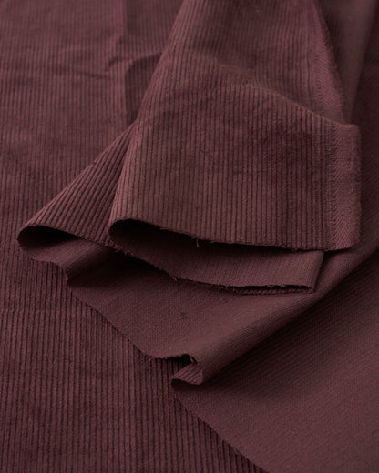 11 Wale Soft Washed Corduroy - Deep Plum